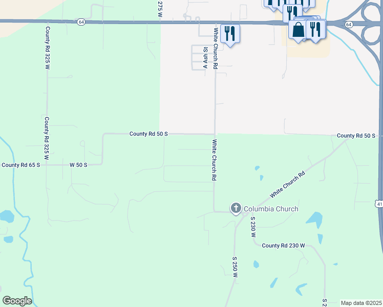 map of restaurants, bars, coffee shops, grocery stores, and more near 2608 Julie Drive in Princeton