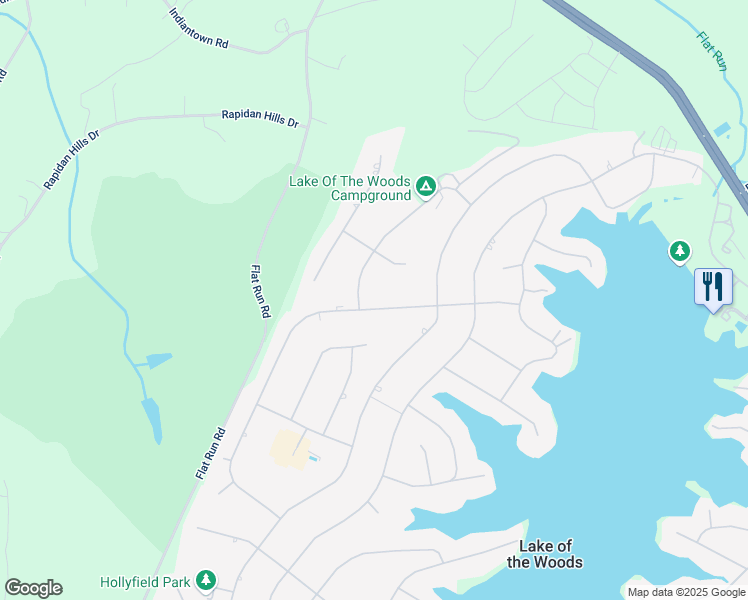 map of restaurants, bars, coffee shops, grocery stores, and more near 318 Liberty Boulevard in Locust Grove