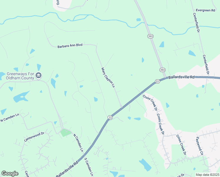 map of restaurants, bars, coffee shops, grocery stores, and more near 5308 Mary Clayton Lane in Crestwood