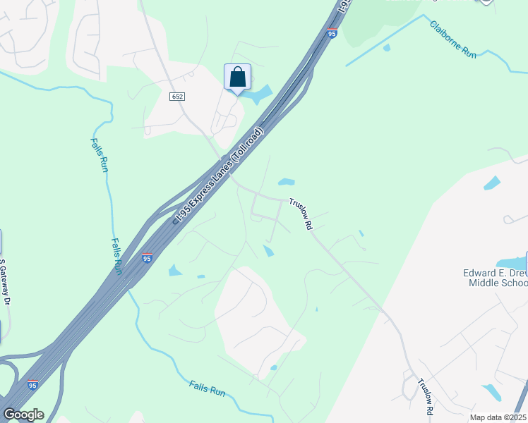 map of restaurants, bars, coffee shops, grocery stores, and more near 29 Virginia Avenue in Fredericksburg