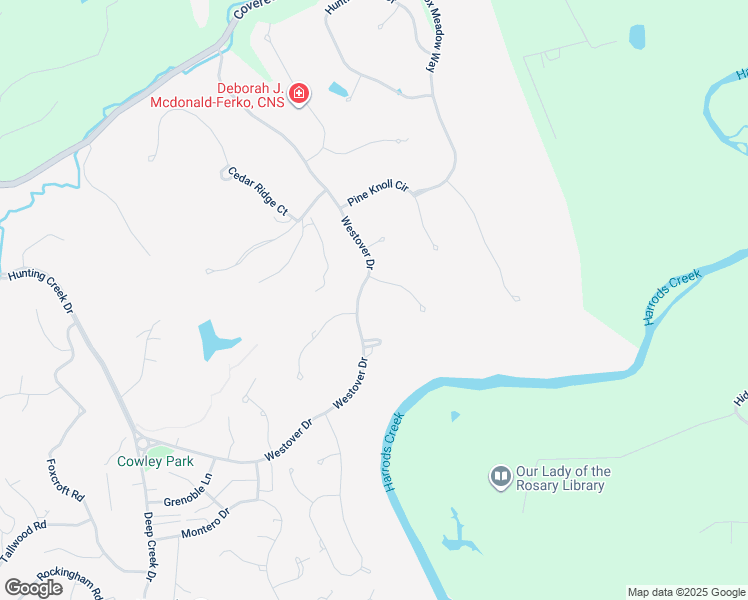 map of restaurants, bars, coffee shops, grocery stores, and more near in Prospect