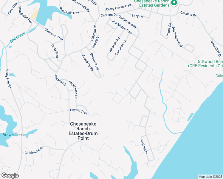 map of restaurants, bars, coffee shops, grocery stores, and more near 970 Santa Rosa Lane in Lusby