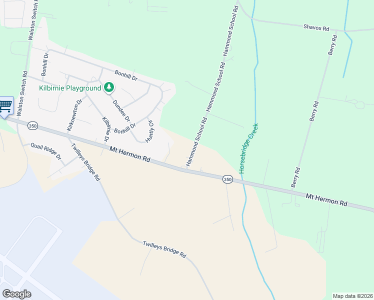 map of restaurants, bars, coffee shops, grocery stores, and more near 5900 Hammond School Road in Salisbury