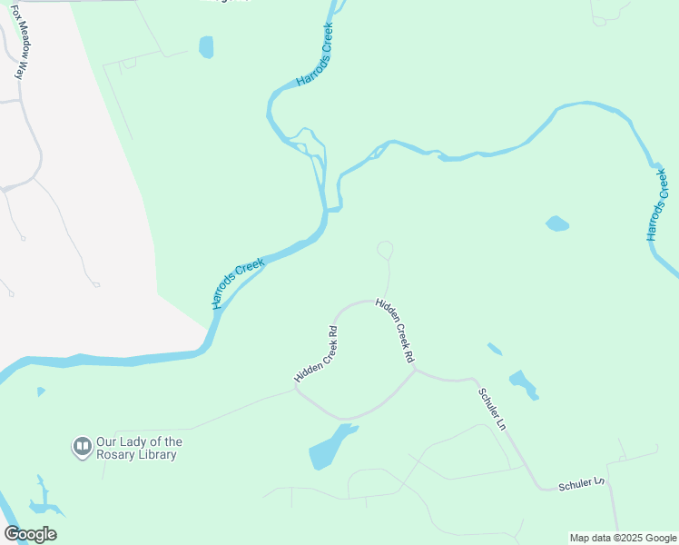 map of restaurants, bars, coffee shops, grocery stores, and more near 11703 Hidden Creek Road in Prospect