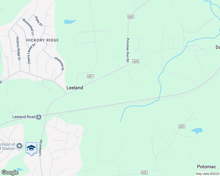 map of restaurants, bars, coffee shops, grocery stores, and more near 430 Leeland Road in Fredericksburg