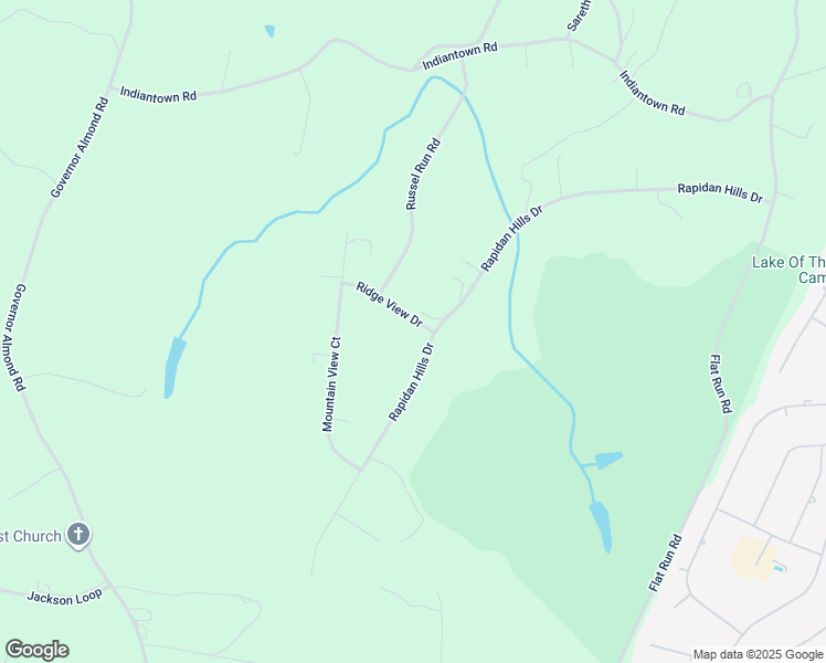 map of restaurants, bars, coffee shops, grocery stores, and more near 3908 Rapidan Hills Drive in Locust Grove