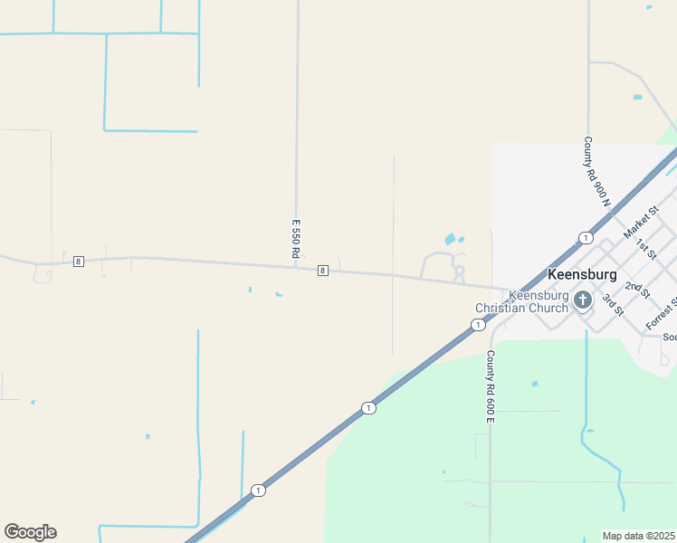 map of restaurants, bars, coffee shops, grocery stores, and more near 5934 County Road 8 in Mount Carmel