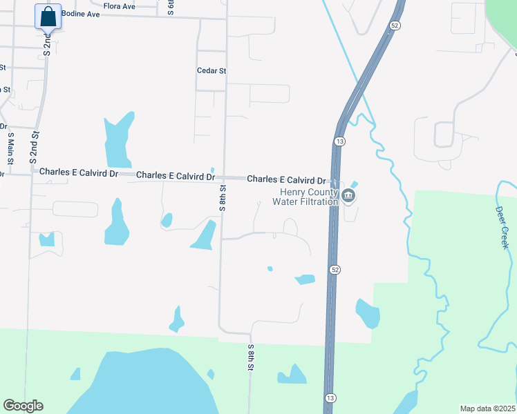 map of restaurants, bars, coffee shops, grocery stores, and more near 1805 South Nicklaus Drive in Clinton