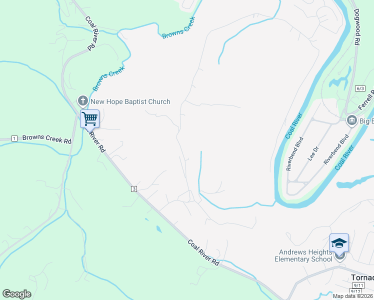 map of restaurants, bars, coffee shops, grocery stores, and more near 1424 Vorpe Road in Upper Falls
