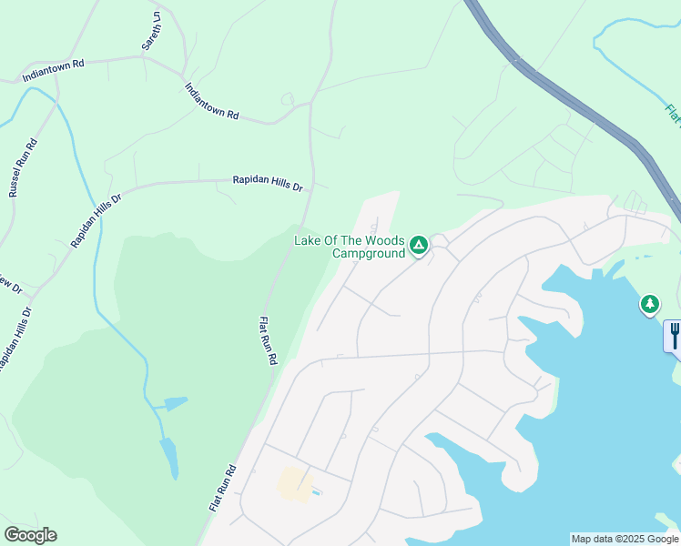 map of restaurants, bars, coffee shops, grocery stores, and more near 130 Saylers Creek Road in Locust Grove