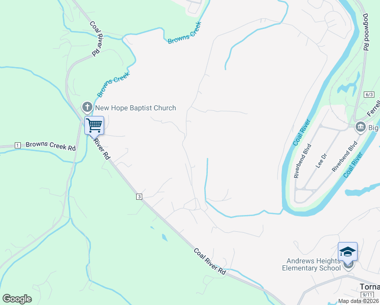 map of restaurants, bars, coffee shops, grocery stores, and more near 1424 Vorpe Road in Saint Albans