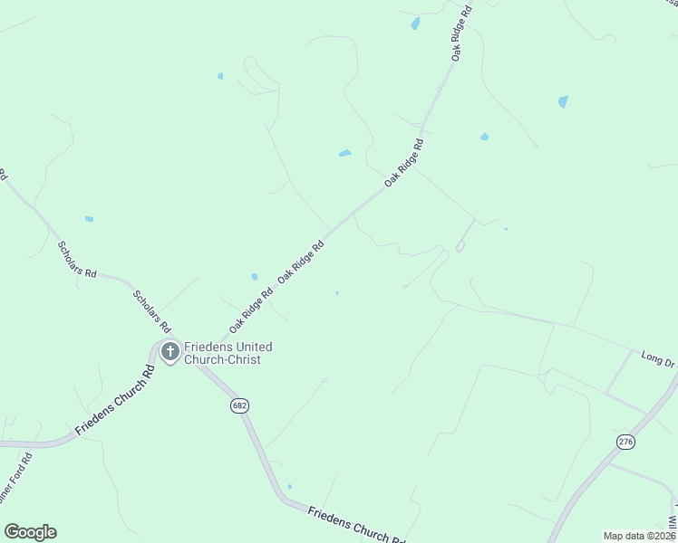 map of restaurants, bars, coffee shops, grocery stores, and more near 4057 Oak Ridge Road in Mount Crawford
