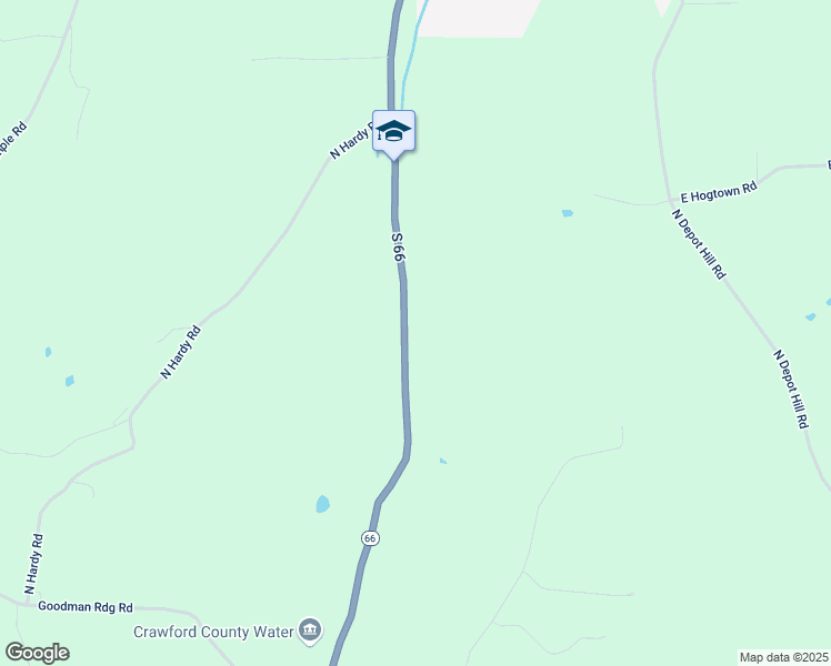 map of restaurants, bars, coffee shops, grocery stores, and more near 1012 Indiana 66 in Marengo