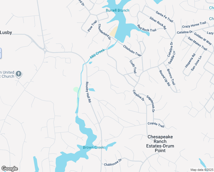 map of restaurants, bars, coffee shops, grocery stores, and more near 1885 Robin Court in Lusby