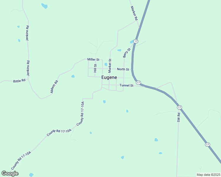 map of restaurants, bars, coffee shops, grocery stores, and more near 10606 Railway Street in Eugene