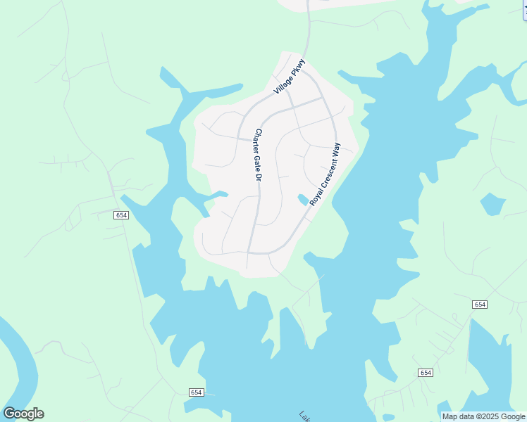 map of restaurants, bars, coffee shops, grocery stores, and more near 63 Charter Gate Drive in Fredericksburg