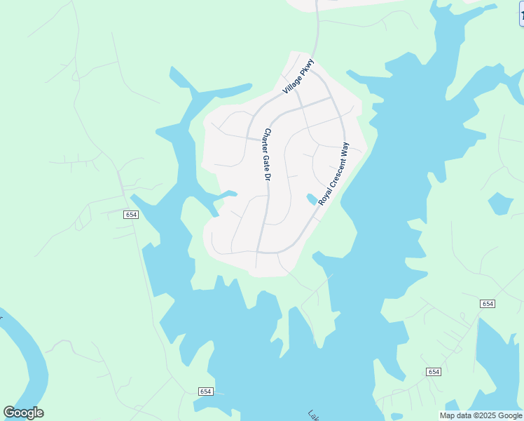 map of restaurants, bars, coffee shops, grocery stores, and more near 64 Charter Gate Drive in Fredericksburg