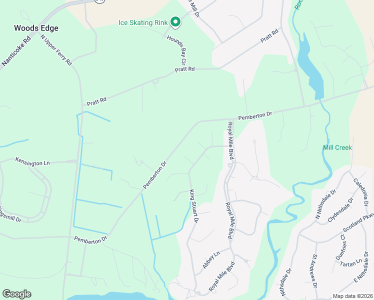 map of restaurants, bars, coffee shops, grocery stores, and more near 5755 Nova Scotia Terrace in Salisbury