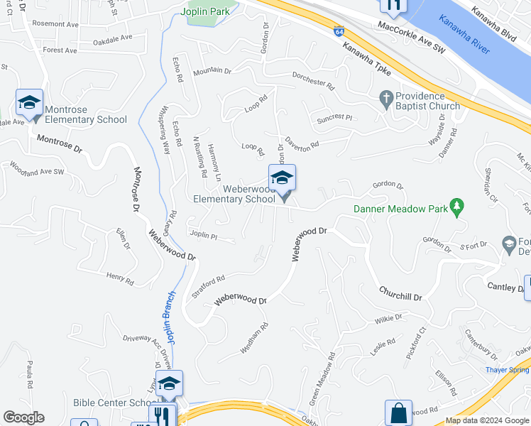map of restaurants, bars, coffee shops, grocery stores, and more near 709 Castlegate Road in Charleston