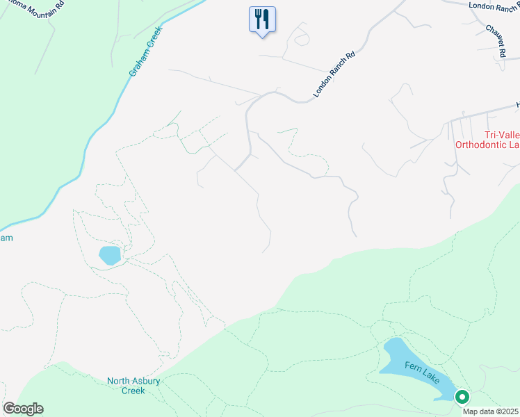 map of restaurants, bars, coffee shops, grocery stores, and more near 2600 London Ranch Road in Glen Ellen
