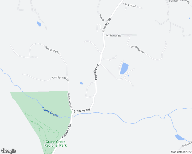 map of restaurants, bars, coffee shops, grocery stores, and more near 5139 Pressley Road in Santa Rosa