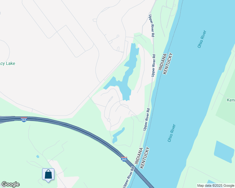 map of restaurants, bars, coffee shops, grocery stores, and more near Quarry Ridge Rd in Jeffersonville