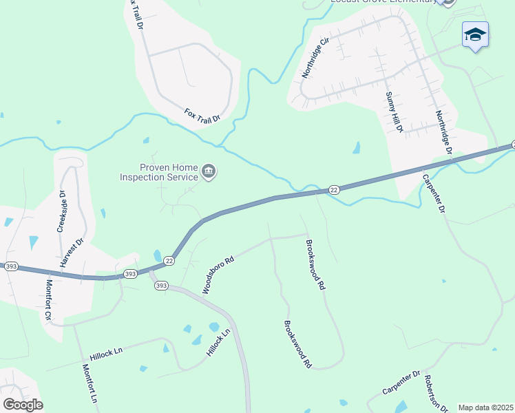 map of restaurants, bars, coffee shops, grocery stores, and more near 1491-1799 West State Highway 22 in Crestwood