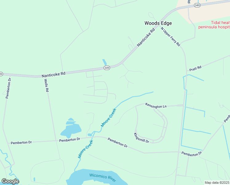 map of restaurants, bars, coffee shops, grocery stores, and more near 5787 Skyline Street in Salisbury