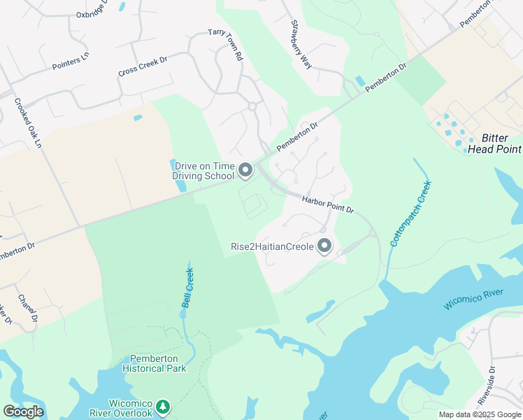 map of restaurants, bars, coffee shops, grocery stores, and more near 611 Tressler Drive in Salisbury