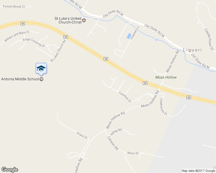 map of restaurants, bars, coffee shops, grocery stores, and more near 2397 Fountain Drive in Barnhart