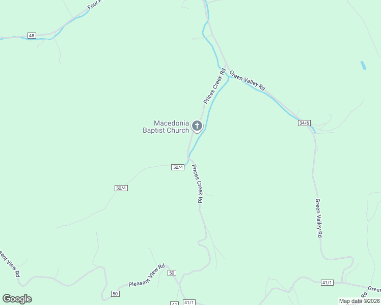 map of restaurants, bars, coffee shops, grocery stores, and more near 4310 Prices Creek Rd in Huntington