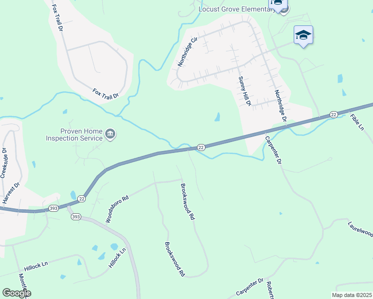 map of restaurants, bars, coffee shops, grocery stores, and more near 1491 West State Highway 22 in Crestwood