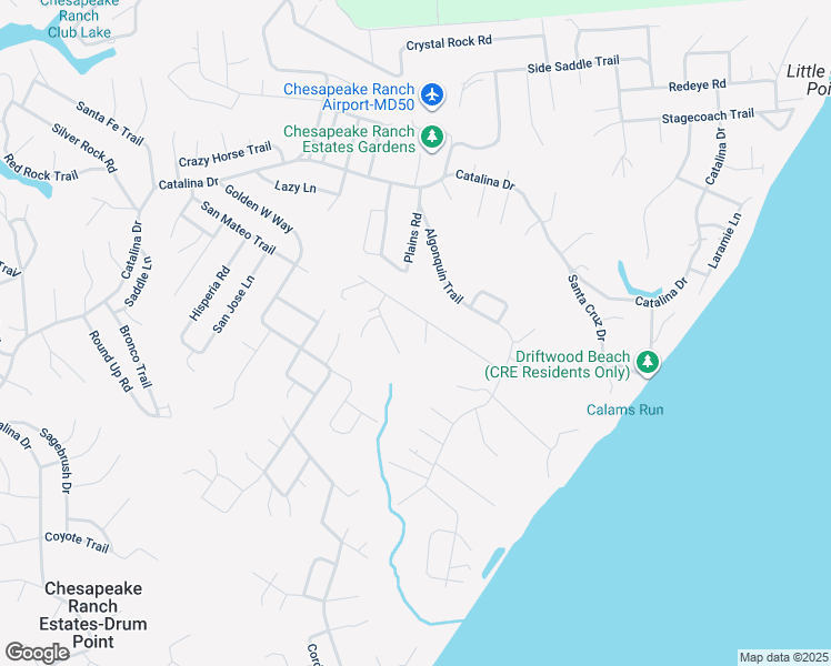 map of restaurants, bars, coffee shops, grocery stores, and more near 12439 Rimrock Lane in Lusby