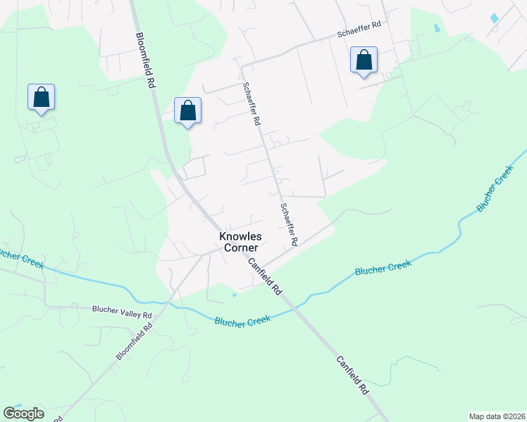 map of restaurants, bars, coffee shops, grocery stores, and more near 2699 Bloomfield Road in Sebastopol