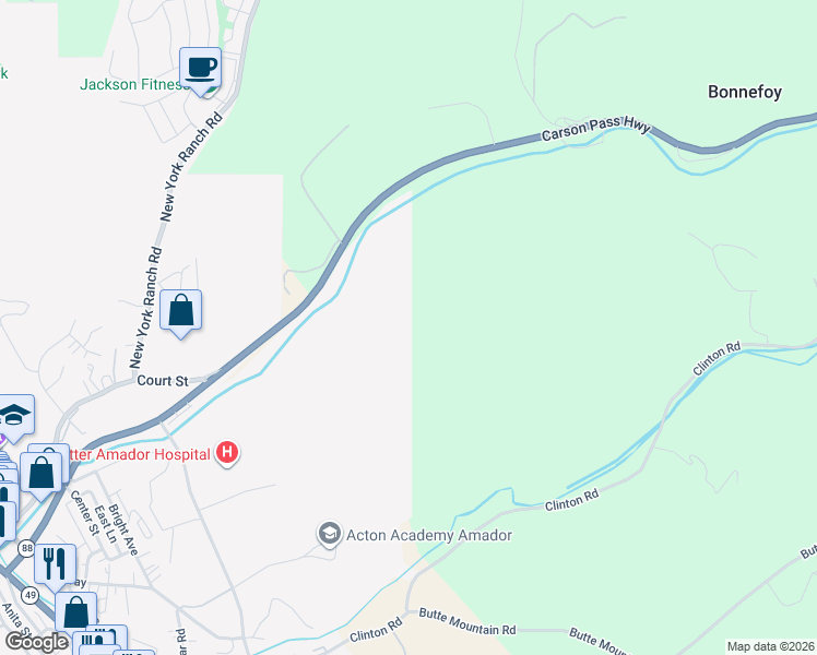 map of restaurants, bars, coffee shops, grocery stores, and more near in Jackson