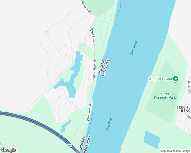 map of restaurants, bars, coffee shops, grocery stores, and more near 5810 Utica Pike in Jeffersonville