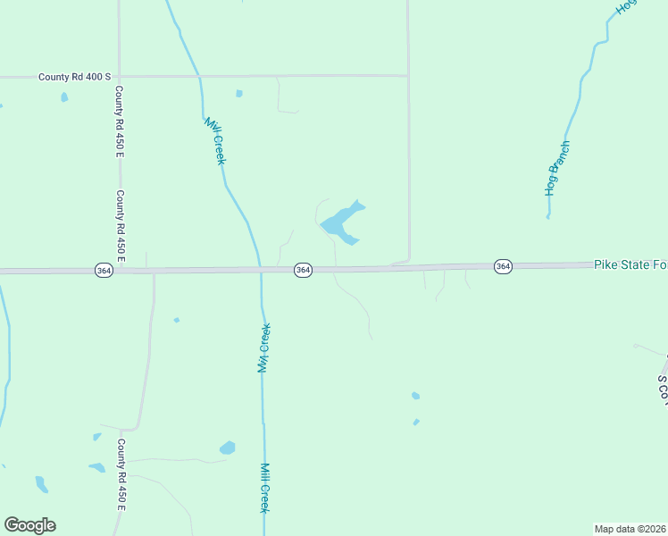 map of restaurants, bars, coffee shops, grocery stores, and more near 5325 Indiana 364 in Winslow