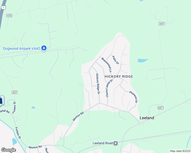 map of restaurants, bars, coffee shops, grocery stores, and more near 27 Hickory Ridge Drive in Fredericksburg