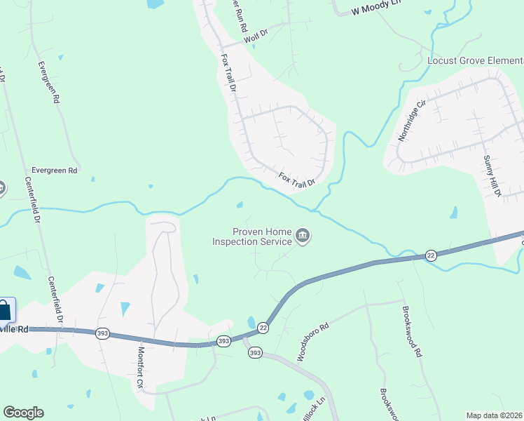 map of restaurants, bars, coffee shops, grocery stores, and more near 4003 Oakridge Drive in Crestwood