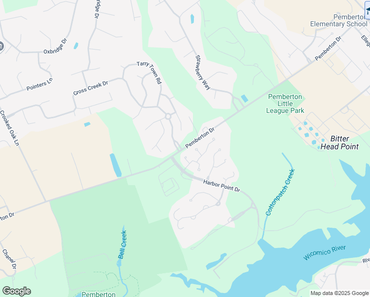 map of restaurants, bars, coffee shops, grocery stores, and more near 700 East Upland Court in Salisbury