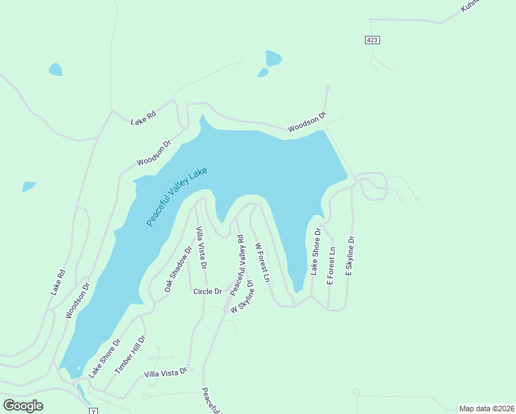 map of restaurants, bars, coffee shops, grocery stores, and more near 1642 Lake Shore Drive in Owensville