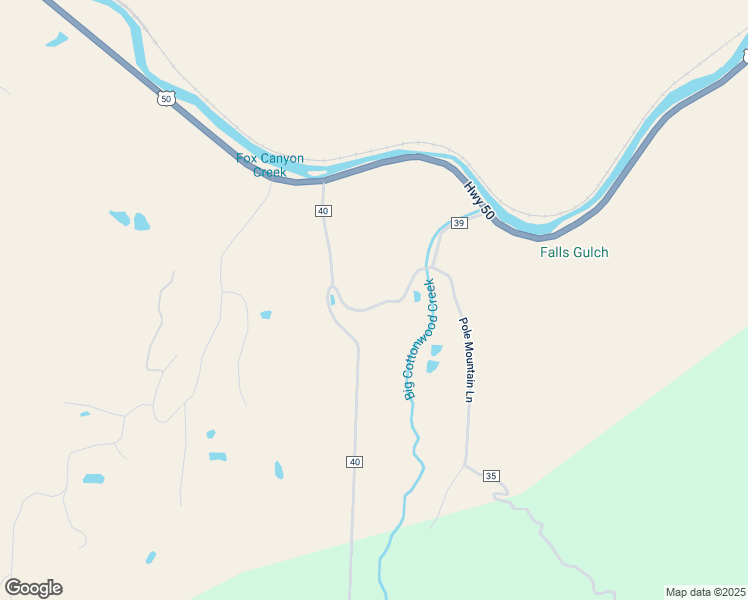 map of restaurants, bars, coffee shops, grocery stores, and more near 373 County Road 39 in Coaldale