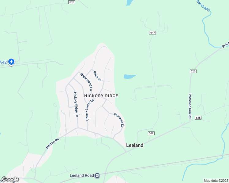 map of restaurants, bars, coffee shops, grocery stores, and more near 11 Ebony Court in Fredericksburg