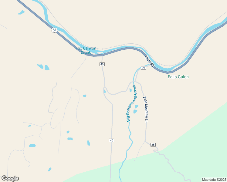 map of restaurants, bars, coffee shops, grocery stores, and more near 373 County Road 39 in Coaldale