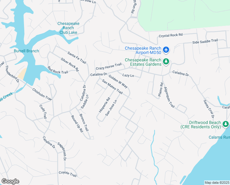 map of restaurants, bars, coffee shops, grocery stores, and more near 12408 Hisperia Rd in Lusby