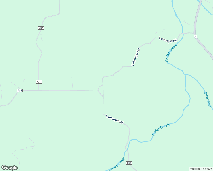 map of restaurants, bars, coffee shops, grocery stores, and more near 2462 Lahmeyer Road in Bland