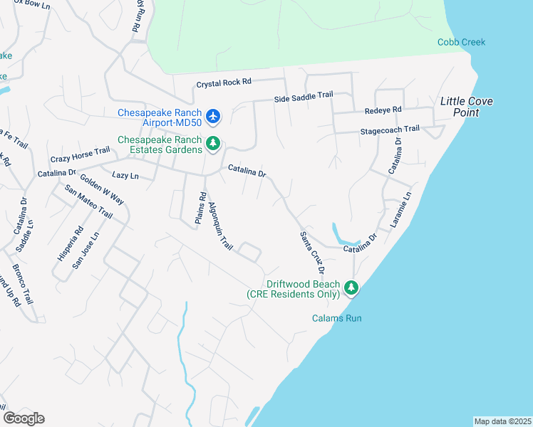map of restaurants, bars, coffee shops, grocery stores, and more near 985 Silverton Ct in Lusby