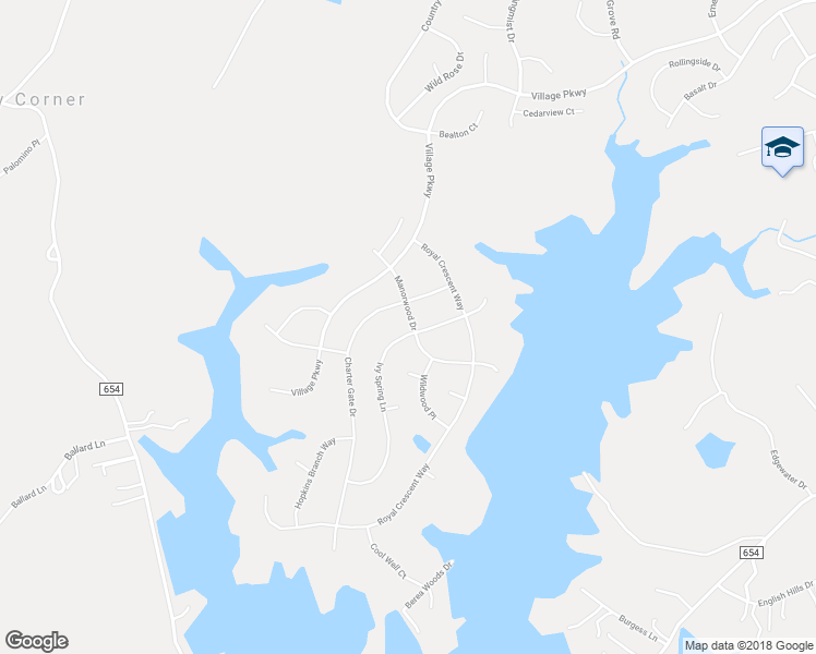 map of restaurants, bars, coffee shops, grocery stores, and more near 12 Manorwood Drive in Fredericksburg