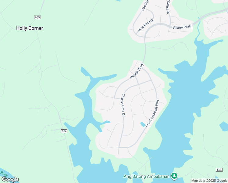map of restaurants, bars, coffee shops, grocery stores, and more near 626 Village Parkway in Fredericksburg