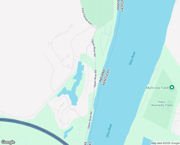 map of restaurants, bars, coffee shops, grocery stores, and more near 116 Bluff Ridge Road in Jeffersonville